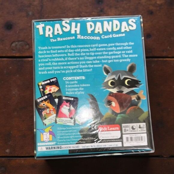 NEW Trash Pandas: The Raucous Raccoon Card Game Sealed - Picture 2 of 2